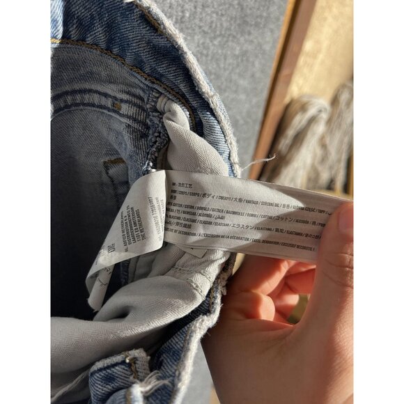 Abercrombie & Fitch The 70s Vintage Flare Jeans Womens 8 Light Wash Denim - Picture 7 of 7